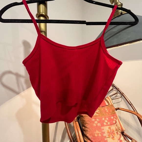 Red Crop Top - Picture 2 of 2
